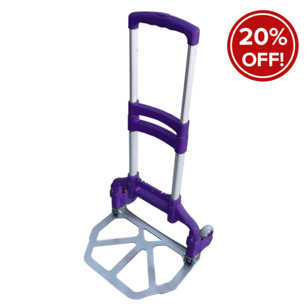 Folding Trolley -Purple